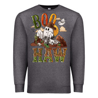 Charcoal Heather Boo haw Premium Sweatshirt - NancyCooperArtShop