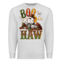 Dove Grey Boo haw Premium Sweatshirt - NancyCooperArtShop