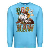Ocean Blue Boo haw Premium Sweatshirt - NancyCooperArtShop