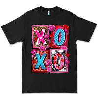 Black xoxo with roses and candies olivia Premium Tee - OliviaCreatesArt