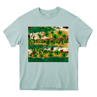 St. Patrick's Day Leopard Cowhide Shamrock Tumbler Heavy Core Tee | Teevron