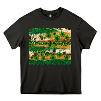 Asphalt St. Patrick's Day leopard cowhide shamrock tumbler Heavy Core Tee - Neo Western