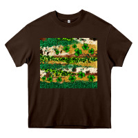 Chocolate Brown St. Patrick's Day leopard cowhide shamrock tumbler Heavy Core Tee - Neo Western