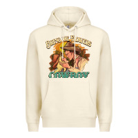 Sandshell Bring me flowers cowboy Premium Hoodie - HowdyJamesFarm