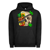 Pigment Black Skull crawfish season Urban Hoodie - FaDigitalArtStudio