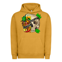 Pigment Peanut Butter Skull crawfish season Urban Hoodie - FaDigitalArtStudio
