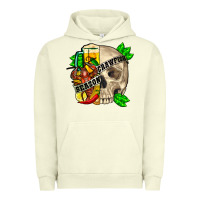 Pigment Pistachio Skull crawfish season Urban Hoodie - FaDigitalArtStudio