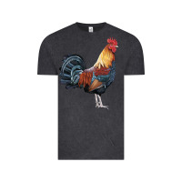 Vintage Black New Hampshire Red Rooster Vintage Tee - LillyAllenDesigns