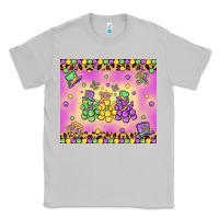 Moon Dust mardi gras bead dogs Classic Tee - MaliasSmallBusiness
