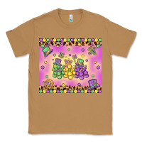 Toasted Coconut mardi gras bead dogs Classic Tee - MaliasSmallBusiness