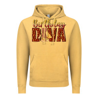 Vintage Mustard birthday diva Vintage Hoodie - NancyCooperArtShop