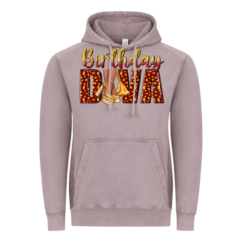 Birthday Diva Vintage Hoodie by NancyCooperArtShop | Teevron