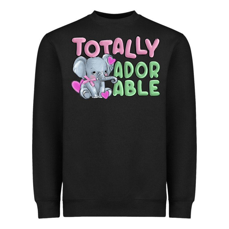Totally Adorable Heavyweight Sweatshirt by MaliasSmallBusiness | Teevron