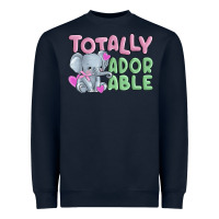 Navy totally adorable Heavyweight Sweatshirt - MaliasSmallBusiness
