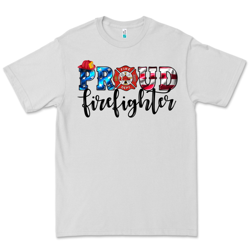 Proud Firefighter Premium Tee by HRA Design Shop | Teevron
