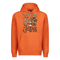 Carrot give me coffee with a side of jesus Premium Hoodie - JahusDesignShop