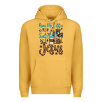 Mustard give me coffee with a side of jesus Premium Hoodie - JahusDesignShop