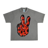 Tornado Ladybug Peace Sign Urban Heavy Tee - Jasminsmagicworld
