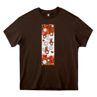 Chocolate Brown volleyball penwraps Heavy Core Tee - HRA Design Shop