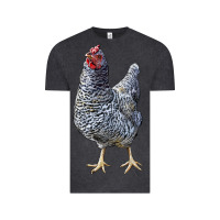 Vintage Black Dominique Chicken Vintage Tee - LillyAllenDesigns