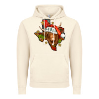 Vintage Artic Shaggy cow Texas Christmas Vintage Hoodie - Jasminsmagicworld