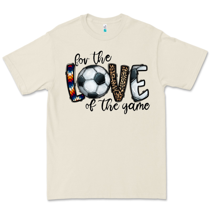 For The Love Of The Game Socer Premium Tee by CowhideDigitalArt | Teevron