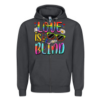 Smoke love is blind Zipper Hoodie - Artiststas