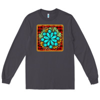Smoke gemstone cactus christmas coaster Long Sleeve Tee - JahusDesignShop