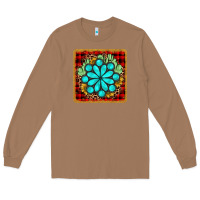Toasted Coconut gemstone cactus christmas coaster Long Sleeve Tee - JahusDesignShop