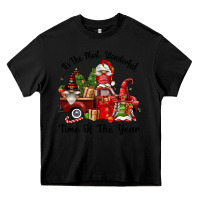 Black its the most wonderful time of the year Heavy Core Tee - FaDigitalArtStudio