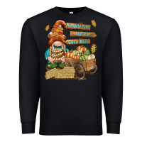 Black Pumpkin patch hayrides and corn maze Premium Sweatshirt - NancyCooperArtShop