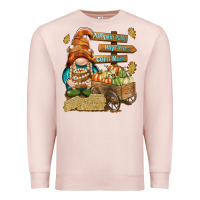Pale Pink Pumpkin patch hayrides and corn maze Premium Sweatshirt - NancyCooperArtShop
