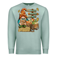 Seafoam Pumpkin patch hayrides and corn maze Premium Sweatshirt - NancyCooperArtShop