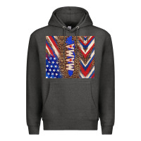 Charcoal Heather American mama Premium Hoodie - TumblerDesignByShophia