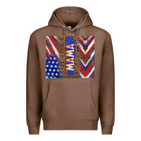 Chestnut American mama Premium Hoodie - TumblerDesignByShophia