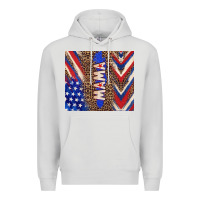 Dove Grey American mama Premium Hoodie - TumblerDesignByShophia