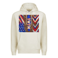 Oatmeal Heather American mama Premium Hoodie - TumblerDesignByShophia