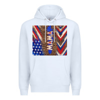 White American mama Premium Hoodie - TumblerDesignByShophia