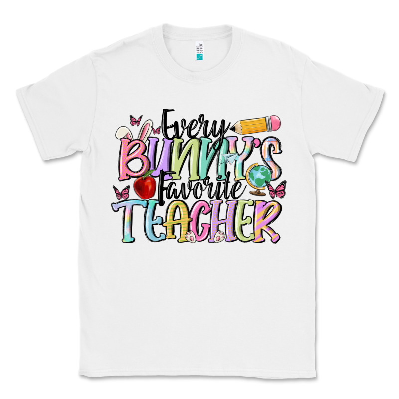 Every Bunnys Favorite Teacher Classic Tee by MaliasSmallBusiness | Teevron