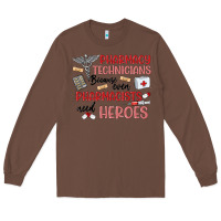 Chestnut pharmacy technicians Long Sleeve Tee - MaliasSmallBusiness
