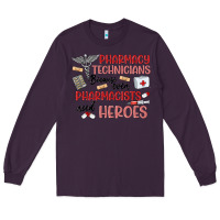 Plum pharmacy technicians Long Sleeve Tee - MaliasSmallBusiness