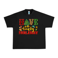 Black have a lovely holiday with gloves Urban Heavy Tee - AdoDesignShop