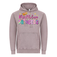 Vintage Zinc birthday princess Vintage Hoodie - NancyCooperArtShop