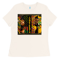 Bone juneteenth tumbler Ladies Tee - HRA Design Shop