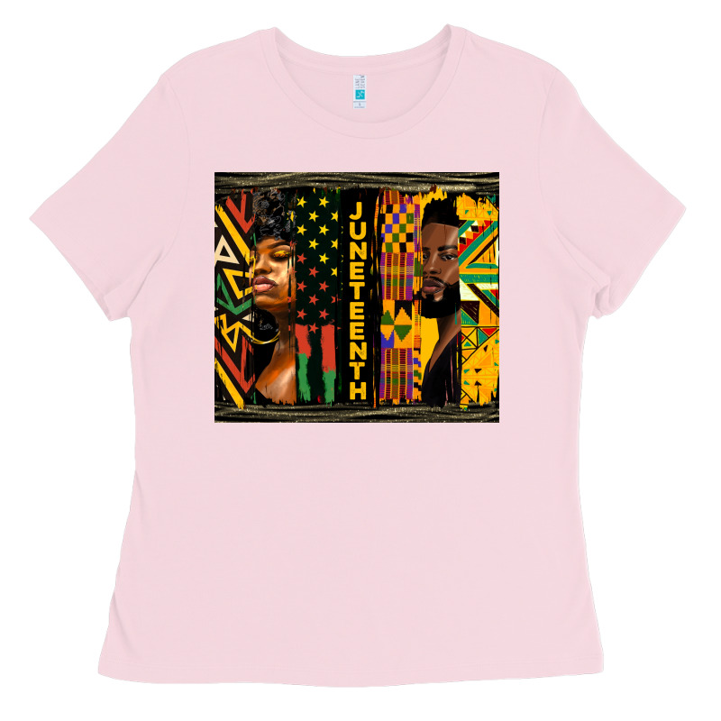Juneteenth Tumbler Ladies Tee by HRA Design Shop | Teevron