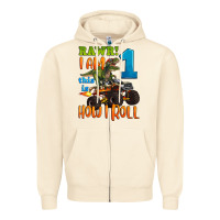 Sandshell rawr i am one this is how i roll Zipper Hoodie - Artiststas