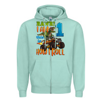 Seafoam rawr i am one this is how i roll Zipper Hoodie - Artiststas