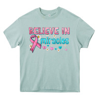 Arona believe in miracles with ribbon Heavy Core Tee - HRA Design Shop