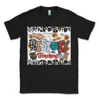 Black Histtory Teacher Classic Tee - CowhideDigitalArt