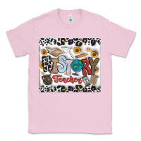 Bubblegum Pink Histtory Teacher Classic Tee - CowhideDigitalArt